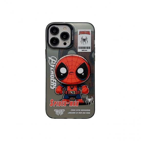 iPhone - Spider Man Kabartmalı Premium TPU Kılıf